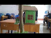 Berikut Rumah Pohon Kerajinan Tangan Dari Limbah Koran Dan Stik Es Krim, Terupdate!