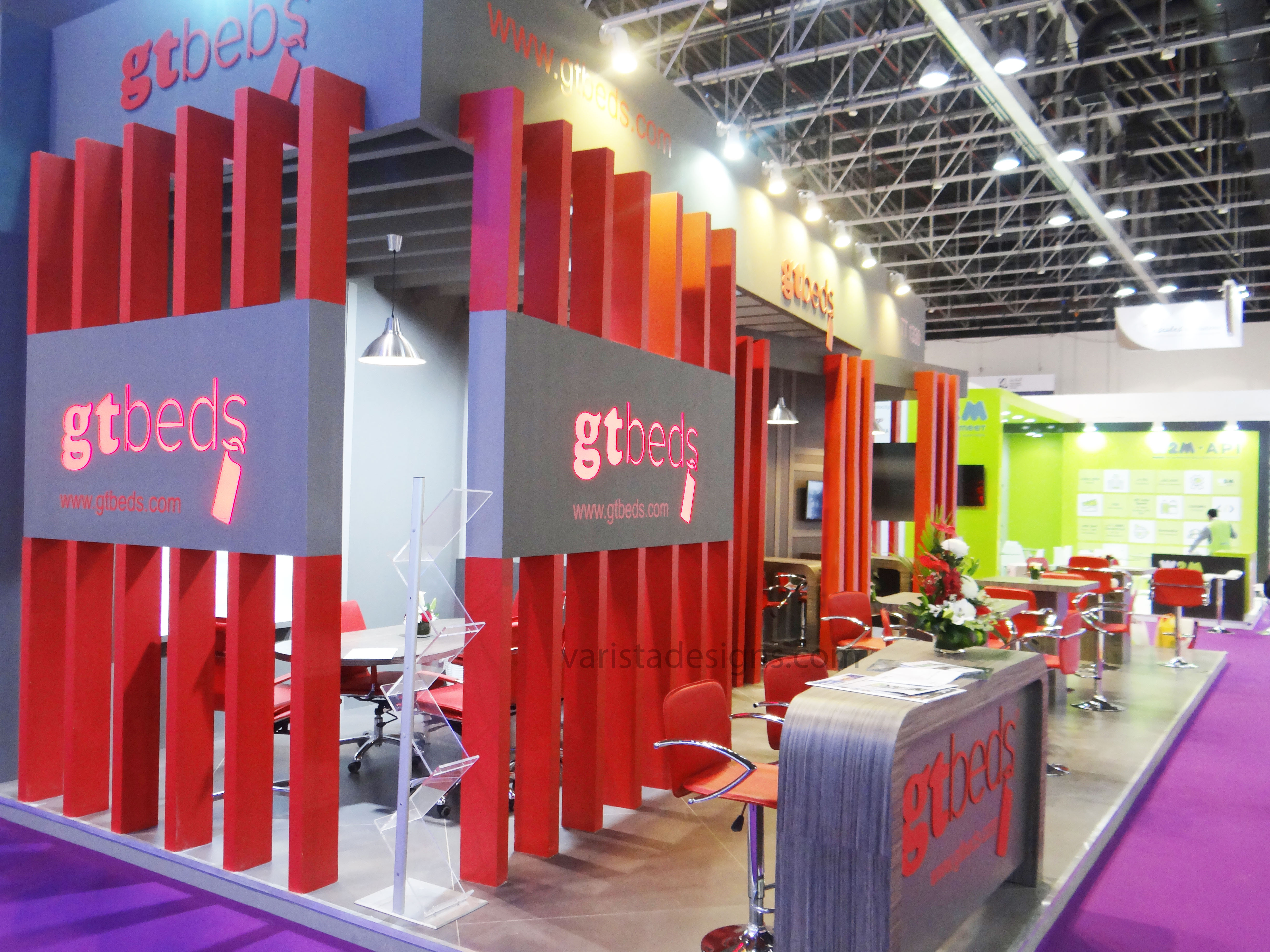 Professional Qualified Exhibition Stand Builders Dubai Varista