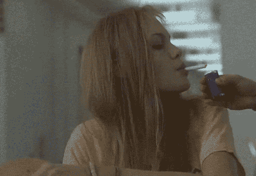 famous smoker angelina jolie