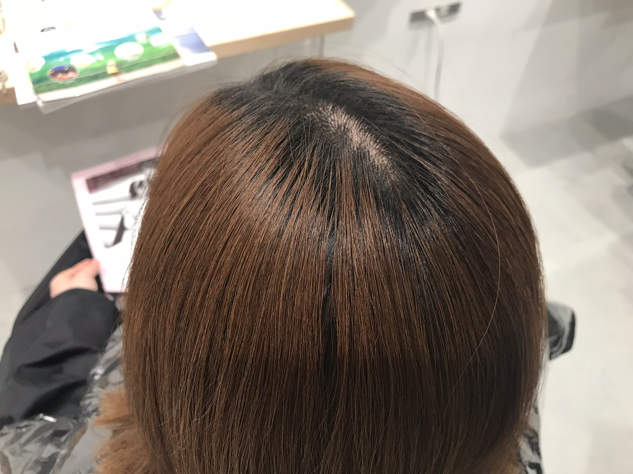 根元プリンを目立たなくする ヘアカラーテクニック