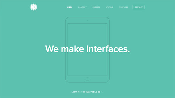 MetaLab modern splash pages