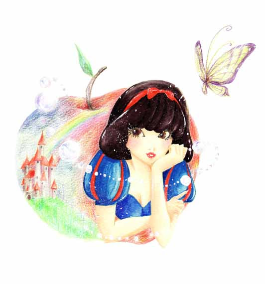 ファンシーイラスト 白雪姫 Emyu S Girlｓ Collection