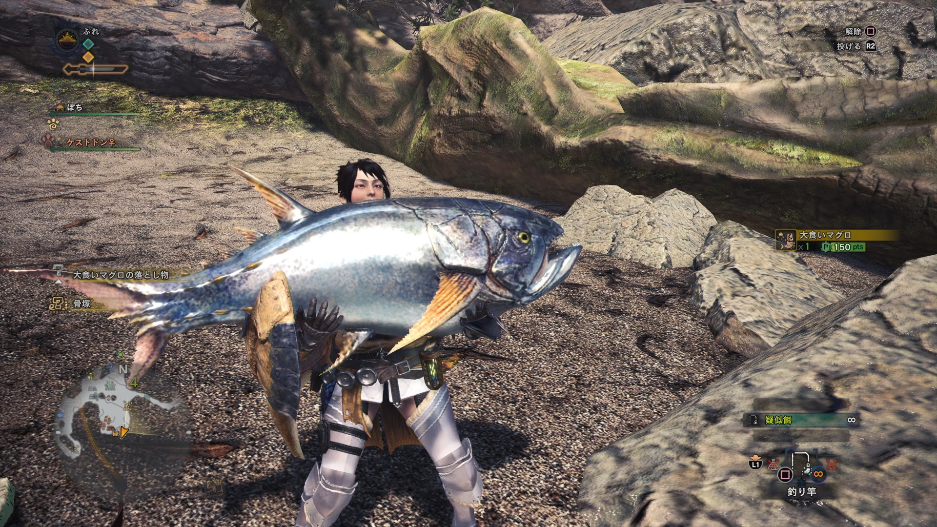 Mhw 釣りバウンティ 各地の釣れる場所 ゲームの玉子様
