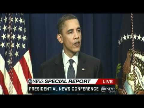 President Obama: US Stands With Japan during Earthquake