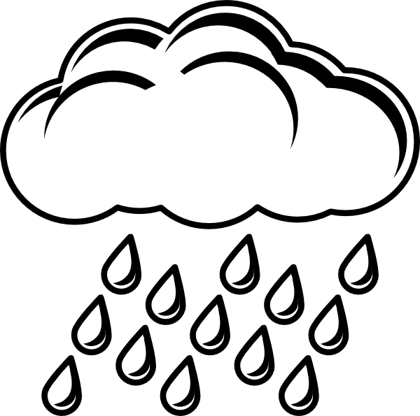 rain sketch to how Clipart   20clipart Panda Clipart Images   Free Rainfall