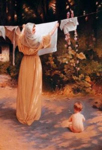 Mother Mary With Baby Jesus