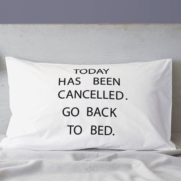 21 Funny Pillowcase Designs For An Entertaining Bedroom Décor