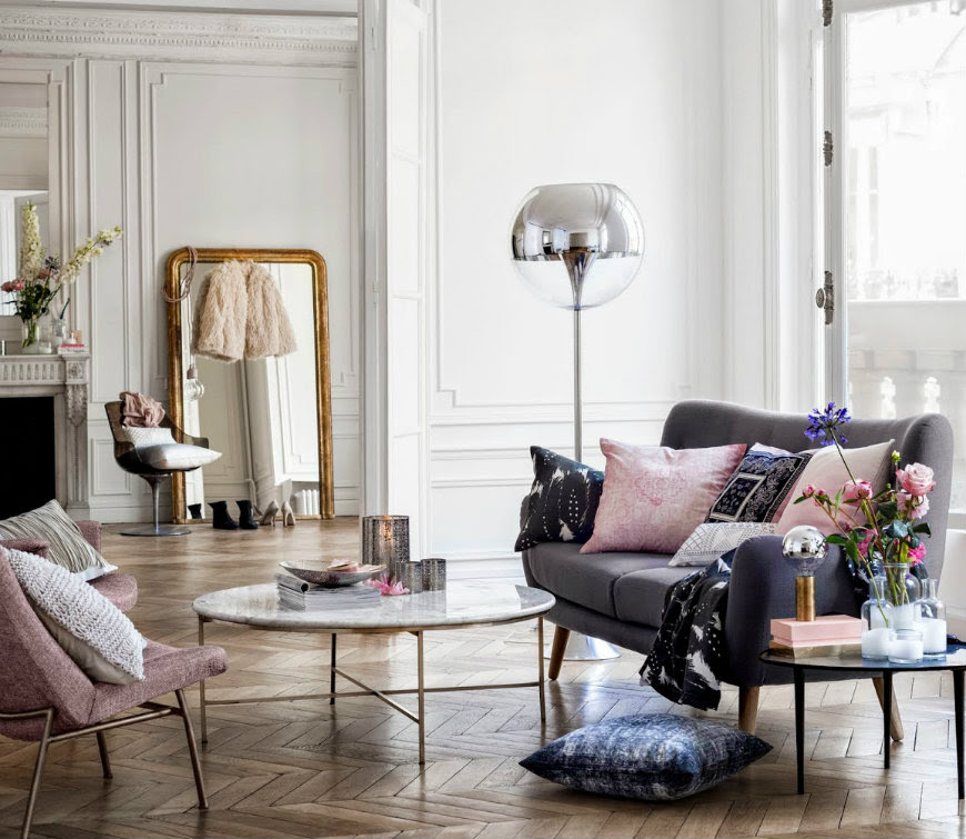 Find the perfect Living Room Design with floor lamp ideas Slim, discreet and yet efficient, these gorgeous additions often go unnoticed in the contemporary living room or the stylish bedroom.