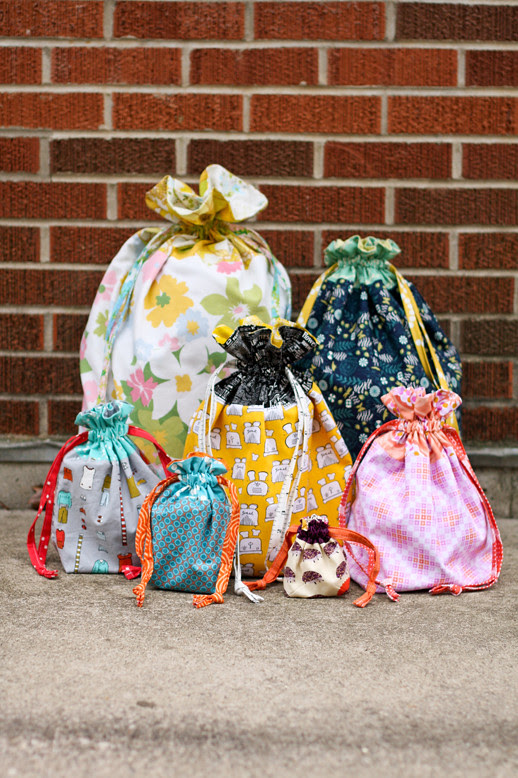 Lined Drawstring Bag Pattern