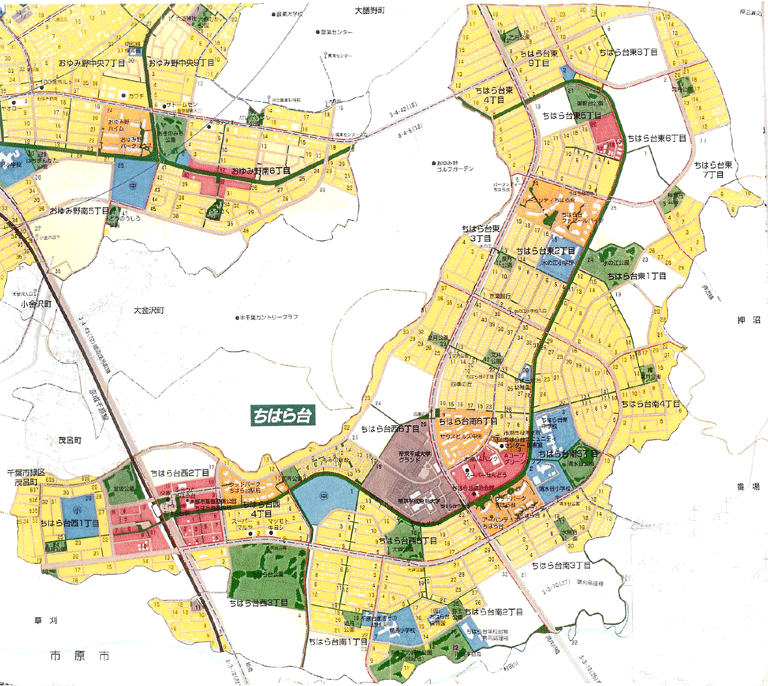 ちはら台の公園
