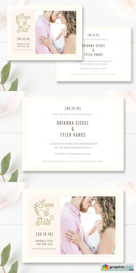 Download Save The Date Psd Template Free Download Vector Stock Image Photoshop Icon