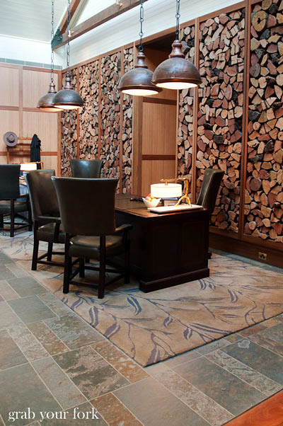 wolgan valley reception area
