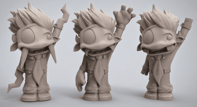 3d printable characters