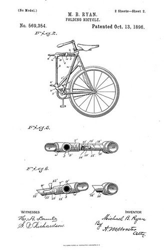 Folding Bike Patent 1896 (p2)