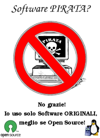 Software PIRATA? No grazie!