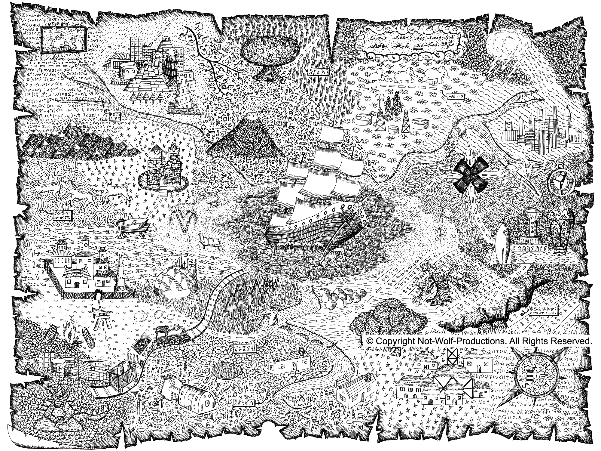 treasure x colouring pages clip art library