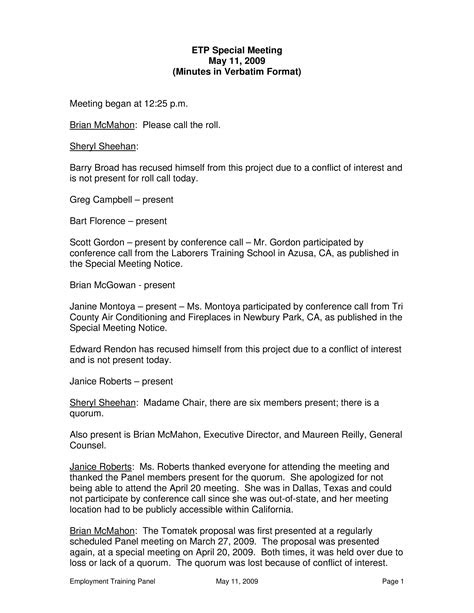 sample meeting minutes format classles democracy