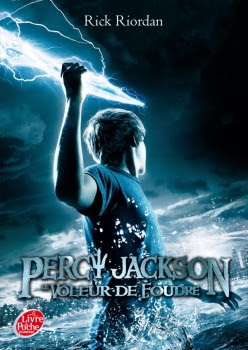 Couverture Percy Jackson, tome 1 : Le Voleur de foudre