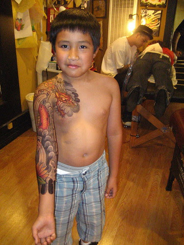 kids with tattoos