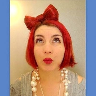 lady gaga hair bow headband. Lady Gaga style hair bow