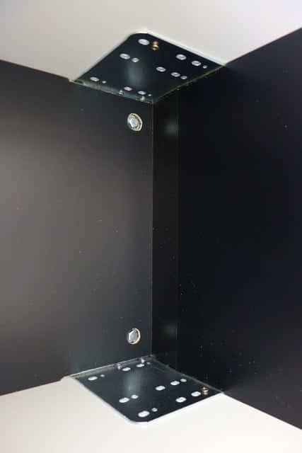 wall unit doors mounted