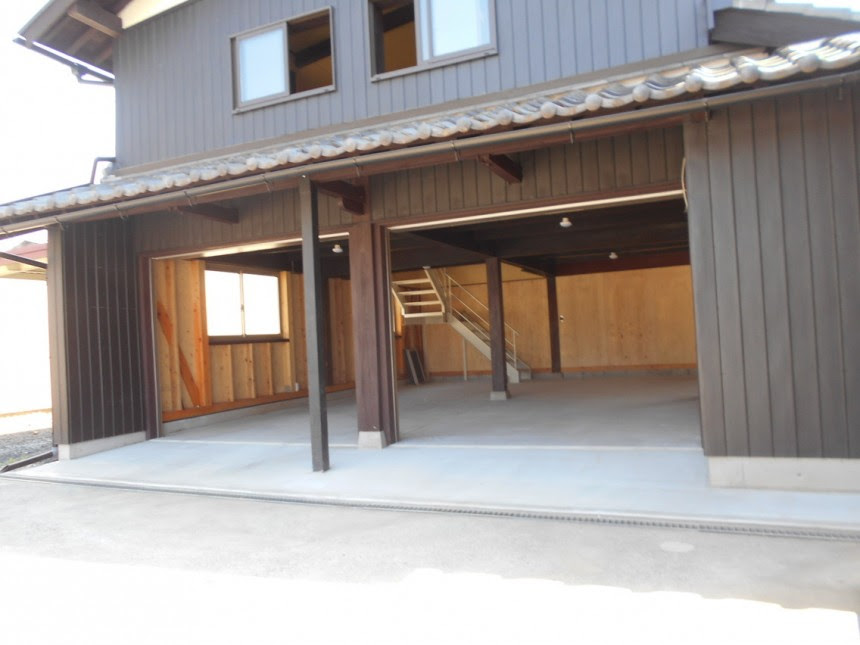 古民家再生 ガレージ編 長浜市 長浜市米原市の住宅リフォームなら実績１万件以上の松波産業株式会社