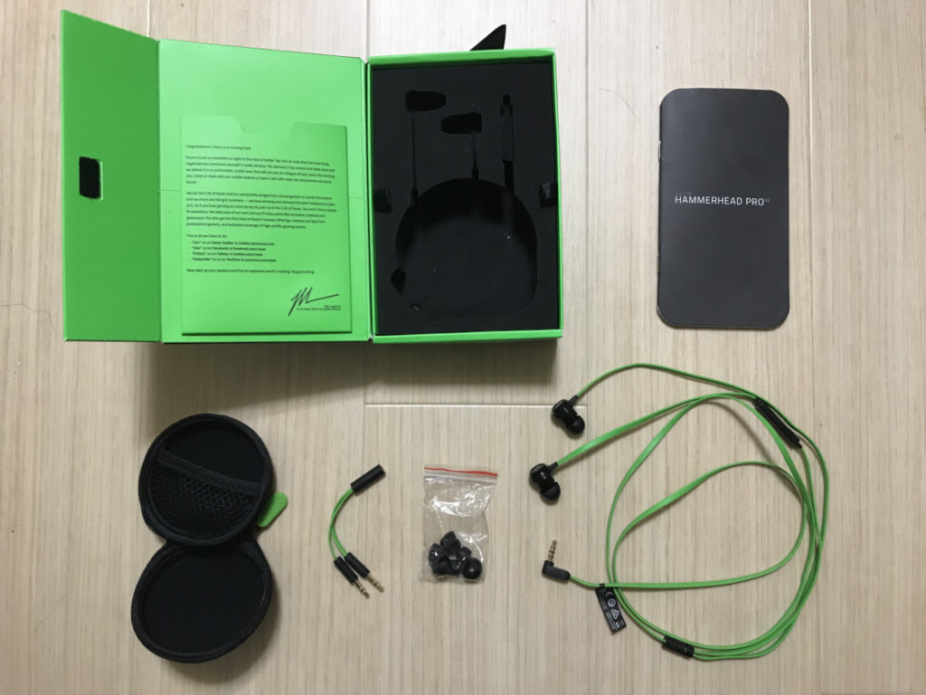 Razer Hammerhead Pro V2 レビュー ゲーミングイヤホンの大定番 定位感良くお手頃価格の良製品 ハッサンblog