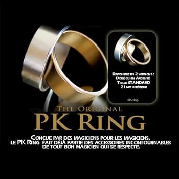 Bague Dorée Aimantée super puissante- Gold PK Ring Bague Dorée Aimantée super puissante- Gold PK Ring