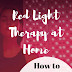 What should you not use with LED light therapy?