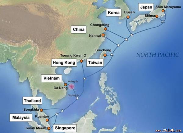  Nhánh cáp APG dẫn vào Đà Nẵng gặp sự cố. 
