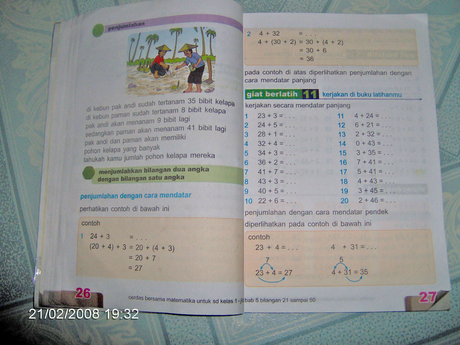 Matematika Anak SD Kelas 1 Saat Ini