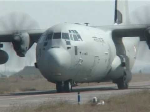 FIRST VIDEO: IAF C-130J Lands At Home-base Hindon-IAF C-130J lands at Hindon Air Force Station