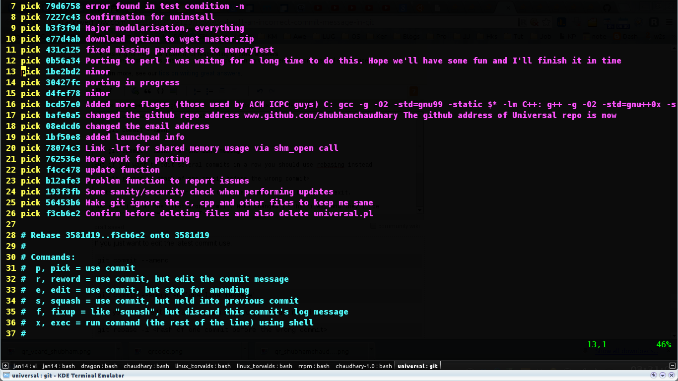 git - How to modify existing, unpushed commits? - Stack ...