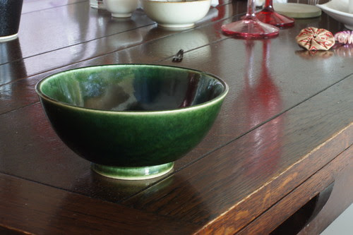 Found MUJI 日本の10窯　瀬戸焼(織部釉)　飯碗