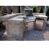 Outdoor Kitchen Grill Island / Coyote Ready-To-Assemble 8 Ft Outdoor Kitchen Island With ... - Free design with every outdoor kitchen quote!