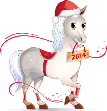 Download Vector christmas horse free vector download (7,536 Free ...