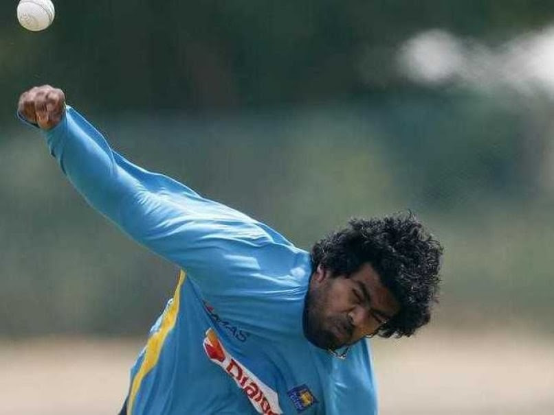 Lasith Malinga in practice