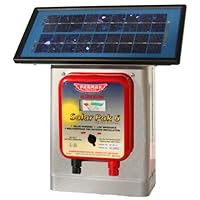 Parmak DF-SP-LI Solar Pak 6 Low Impedance 6-Volt Battery-Operated 25-Mile-Range Electric Fence Charger