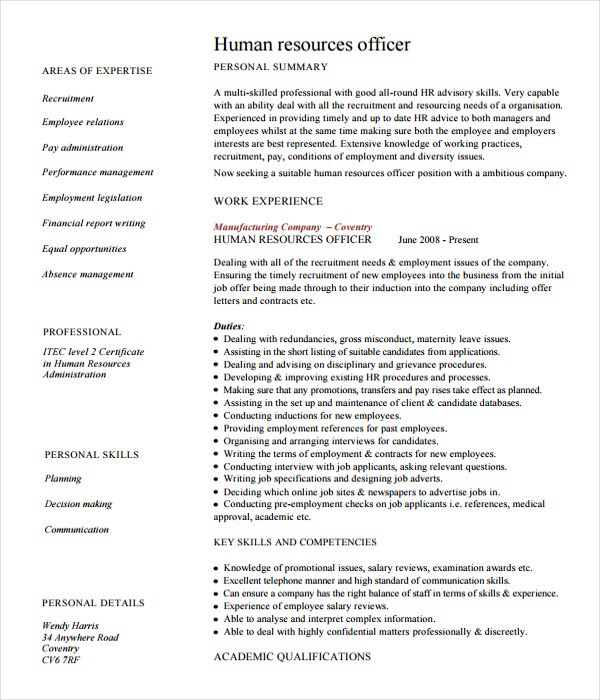 Stanford Resume Template Word