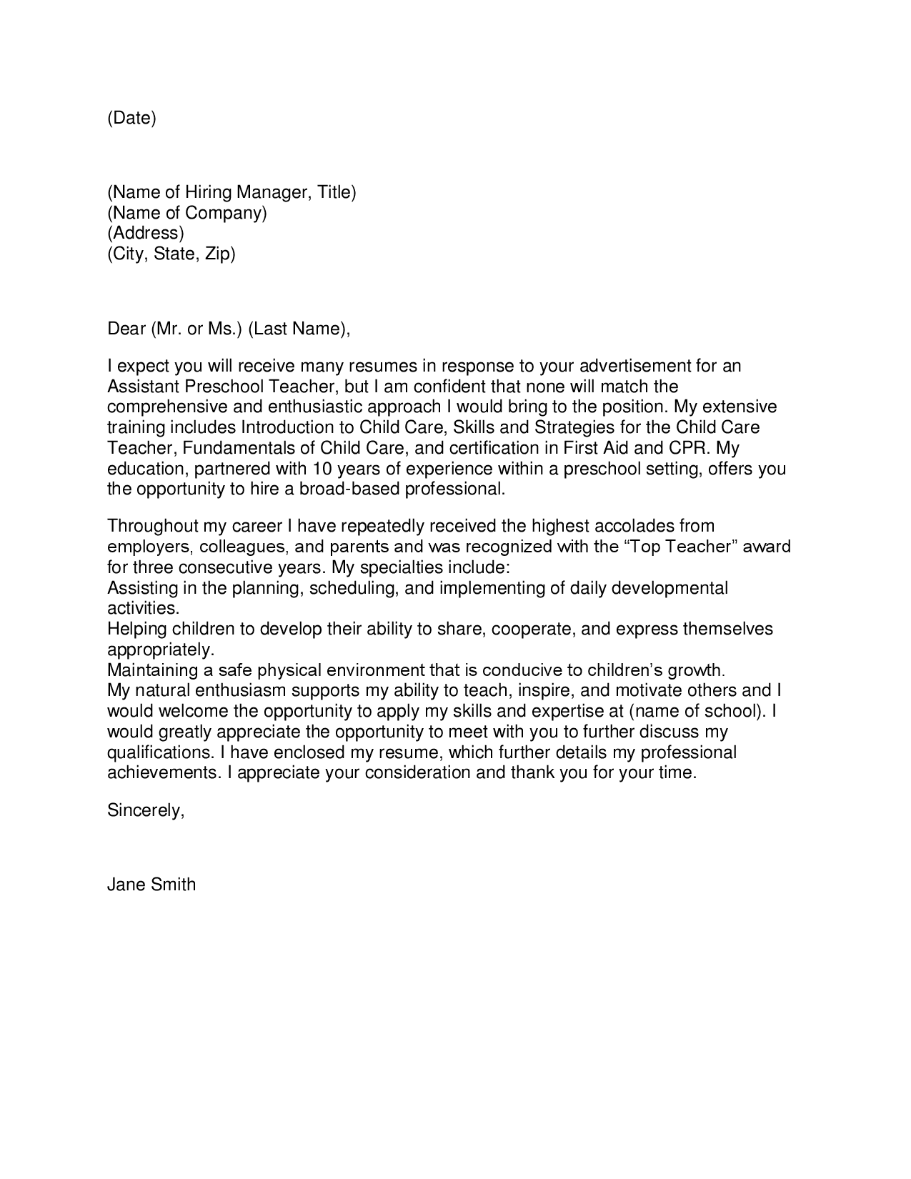 Cover Letter Sample For Fresher Mechanical Engineer ...
