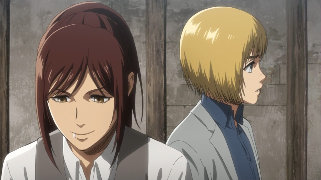 進撃の巨人season3 第1話 狼煙 のろし 身代わり女装で変態おじさんに捕まるアルミン ついにあのシーンアニメ化 まこちゃん ねっと