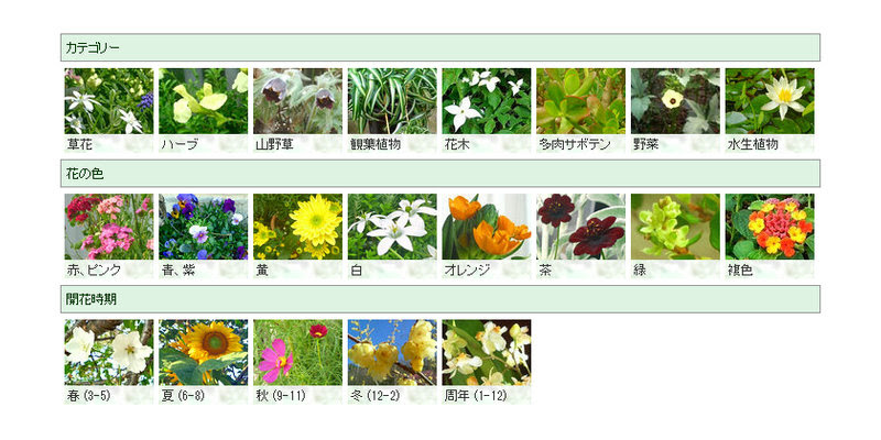 花の名前を調べる Hananani Com