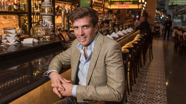 Santiago Klemencic, uno de los responsables de la reapertura