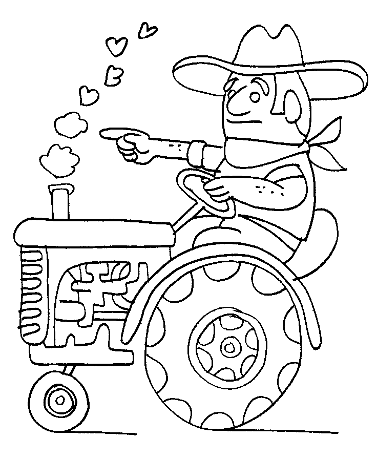Coloriages De La Ferme