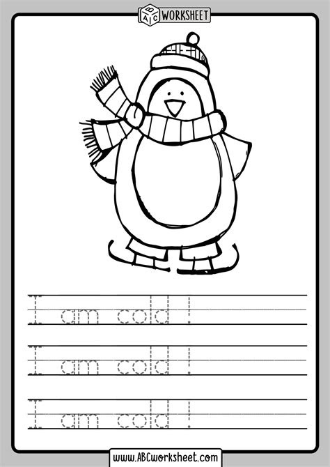 Look no further than free sentence building worksheets. handwriting practice simple sentences abc worksheet
