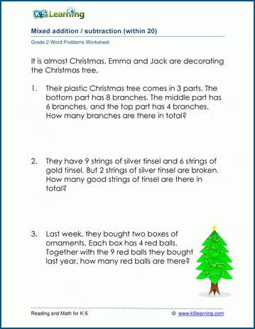  math worksheets for 2nd grade addition and subtraction 2 step