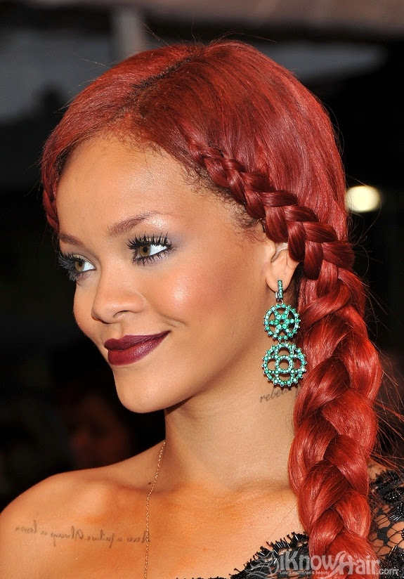 Rihanna  Rihanna Red Hair  Rihanna Short Hair Styles