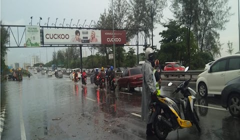 keadaan banjir di pulau pinang