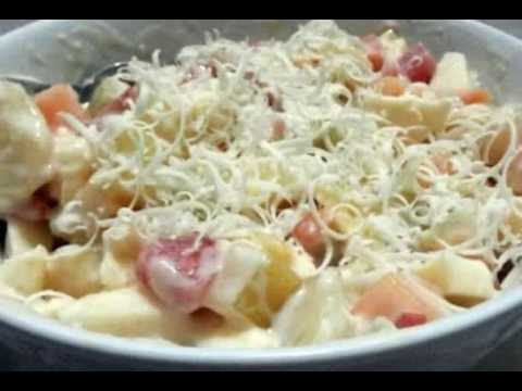 Resep Salad Buah Keju Mayonaise Vla Creamy