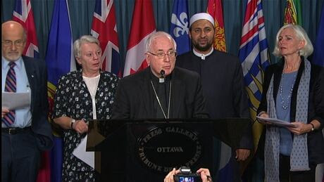 Religious leaders on Parliament Hill